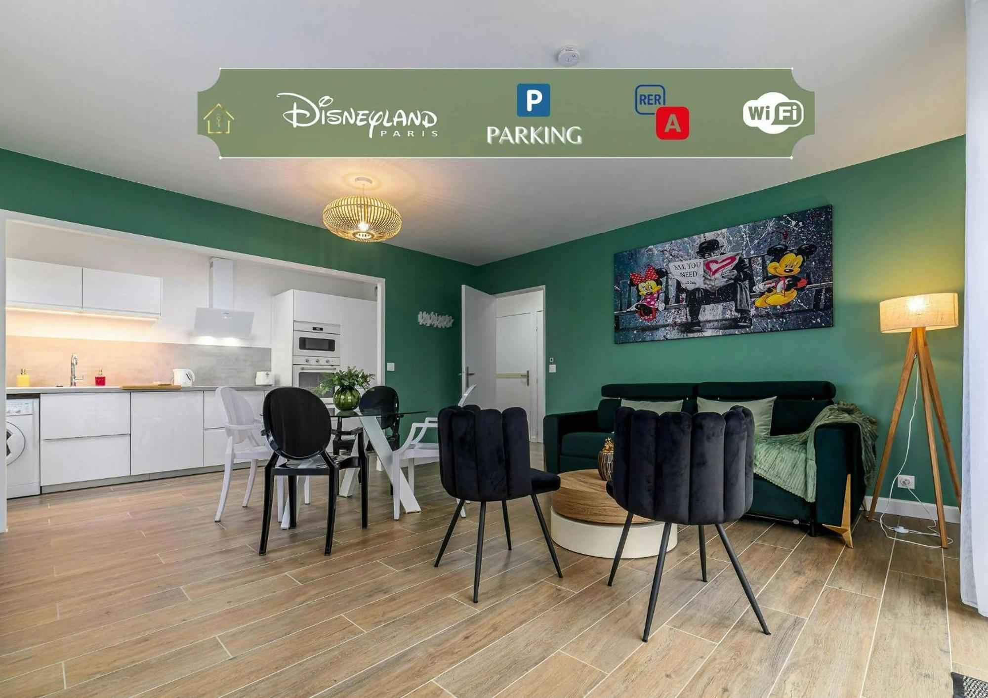 Вилла L'Emeraude Magic Dreams Near Disneyland Монтеврен Экстерьер фото
